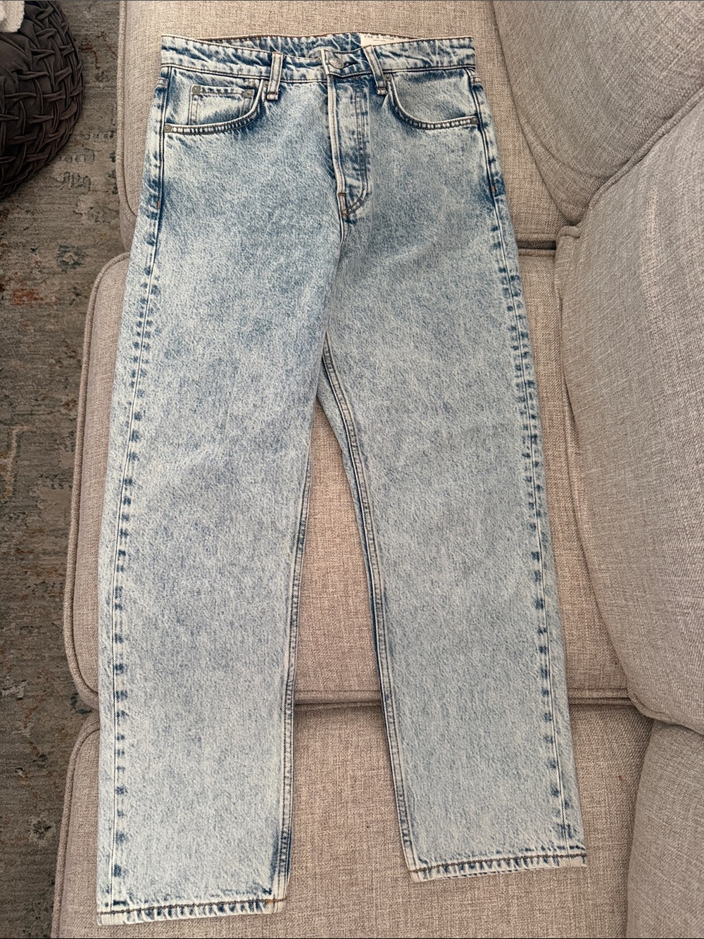 Rag & Bone Maya high-rise ankle slim. Size 28